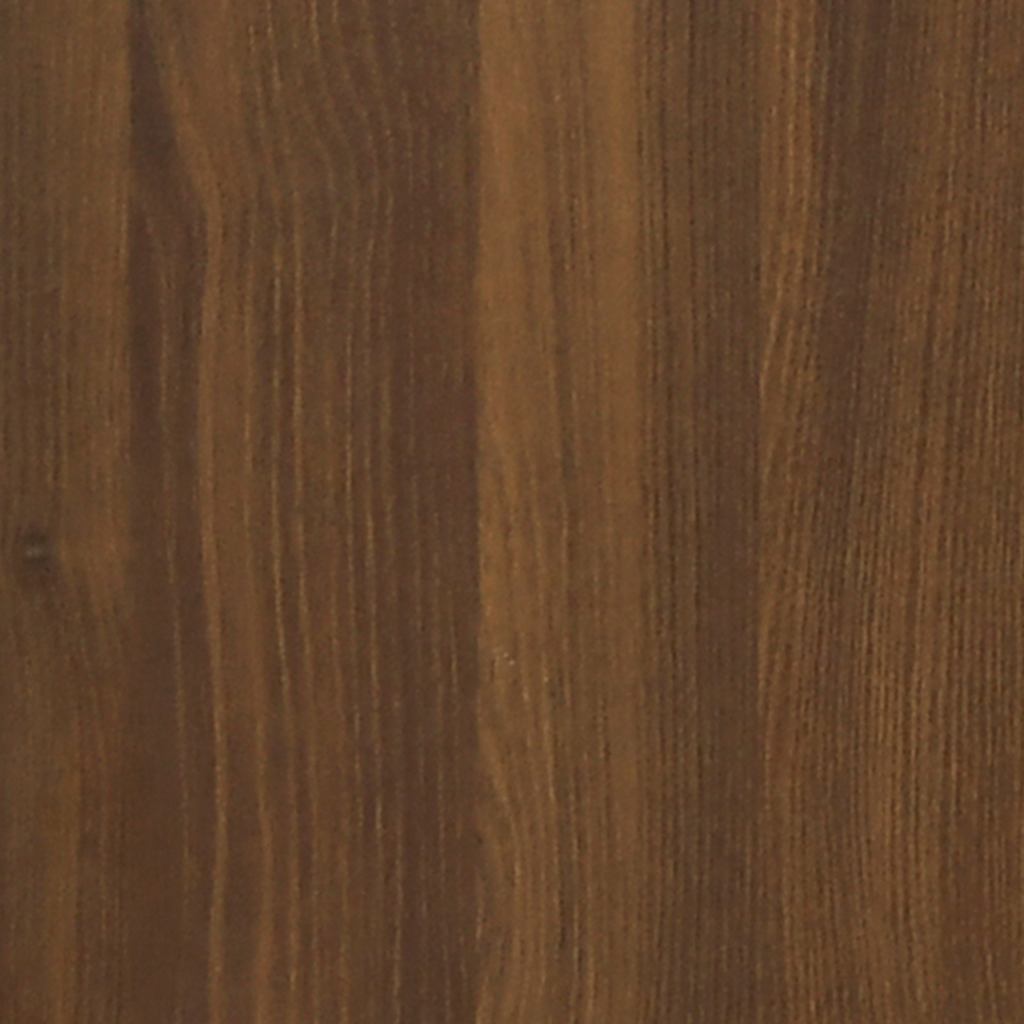 vidaXL Bedside Cabinets 2 pcs with Drawer Brown Oak