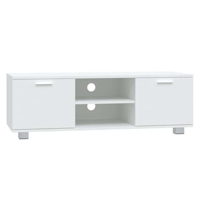 vidaXL TV Cabinet White 120x40,5x35 cm Engineered Wood