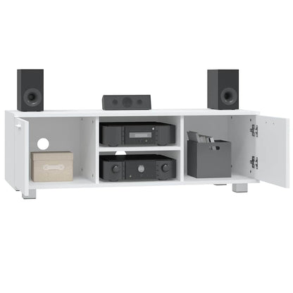 vidaXL TV Cabinet White 120x40.5x35 cm Engineered Wood