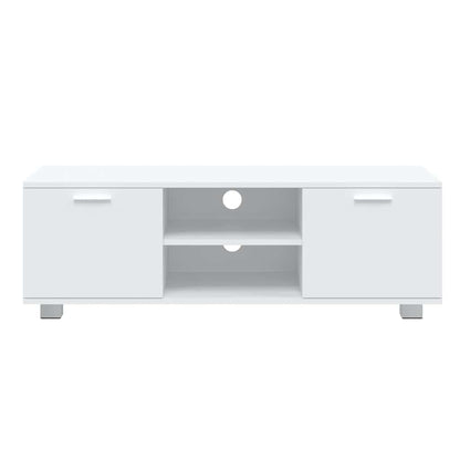 vidaXL TV Cabinet White 120x40.5x35 cm Engineered Wood