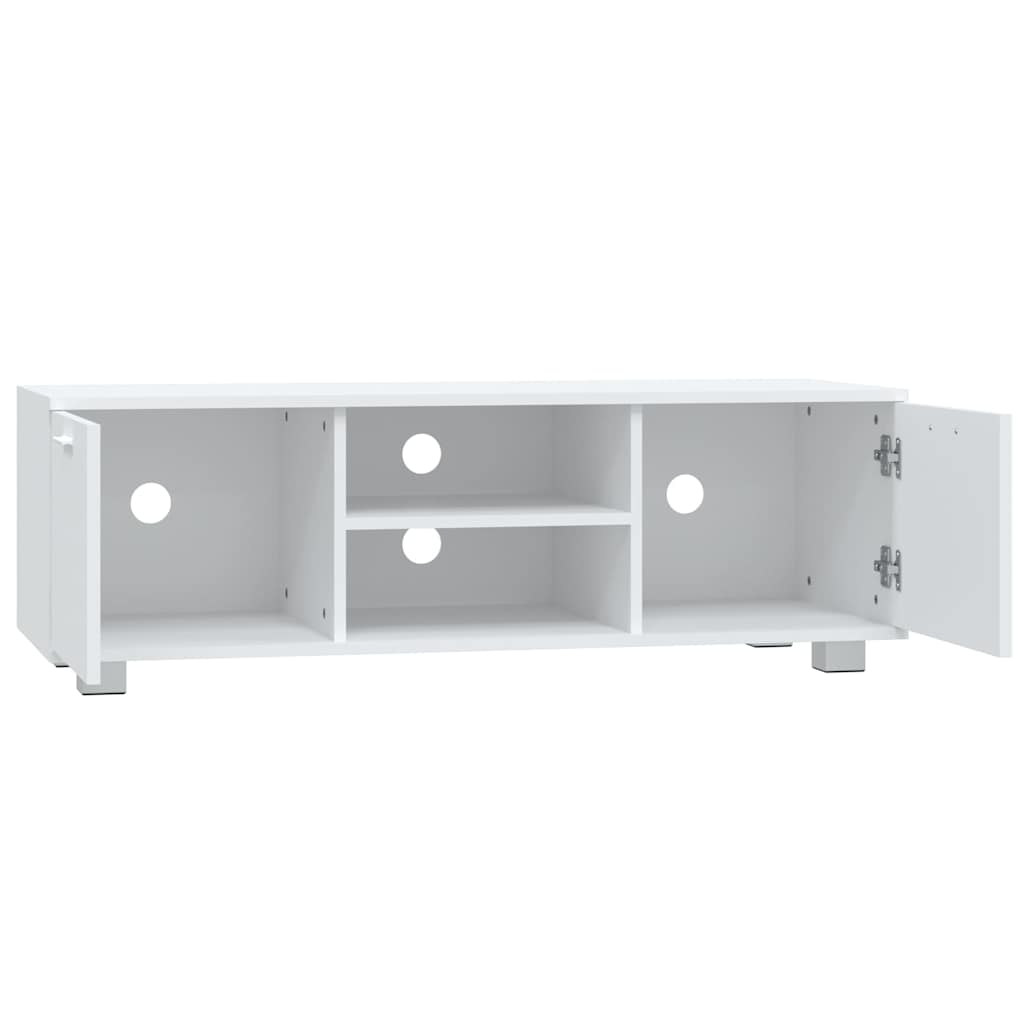 vidaXL TV Cabinet White 120x40.5x35 cm Engineered Wood