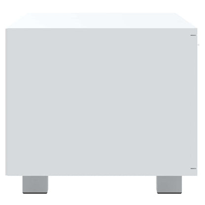 vidaXL TV Cabinet White 120x40.5x35 cm Engineered Wood