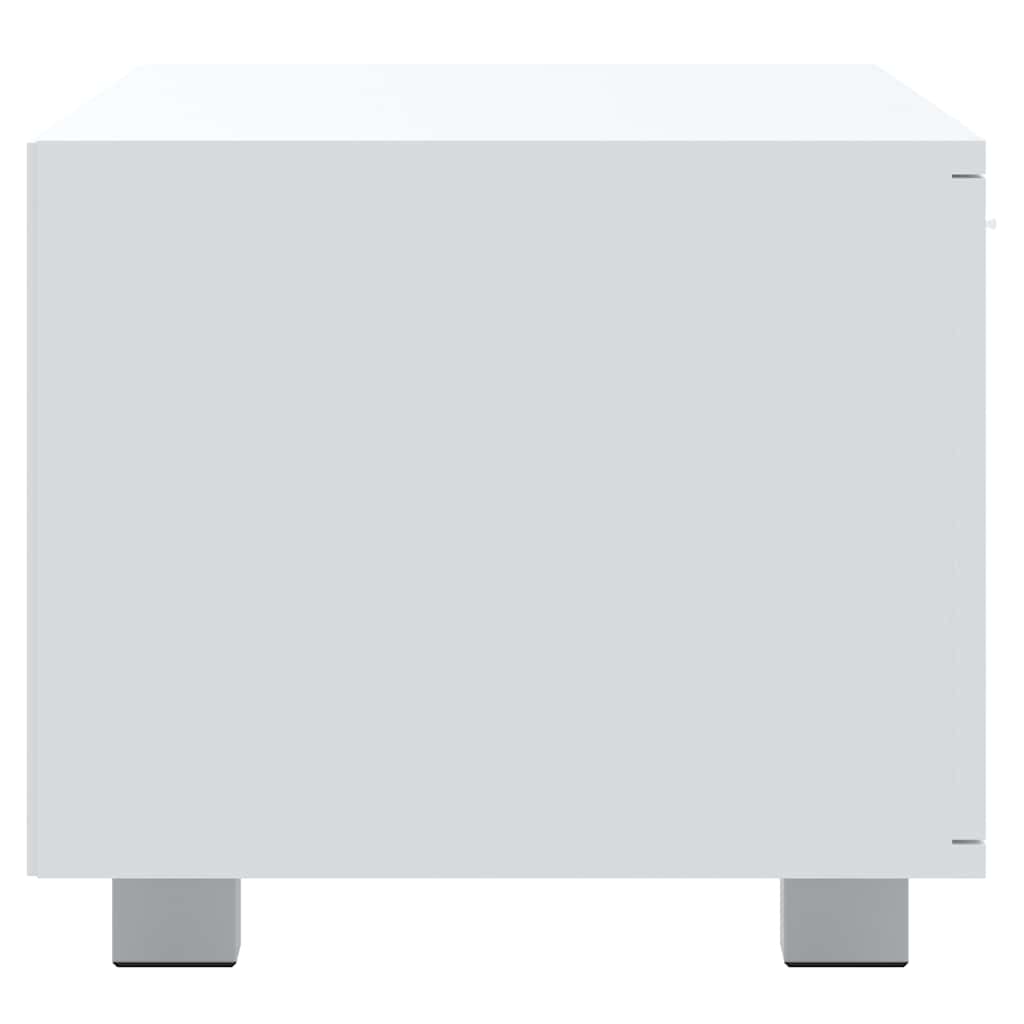 vidaXL TV Cabinet White 120x40,5x35 cm Engineered Wood