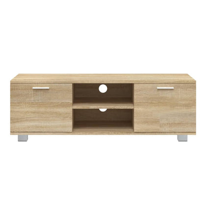 vidaXL TV Cabinet Sonoma Oak 120x40.5x35 cm Engineered Wood