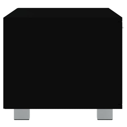 vidaXL TV Cabinet Black 120x40.5x35 cm Engineered Wood