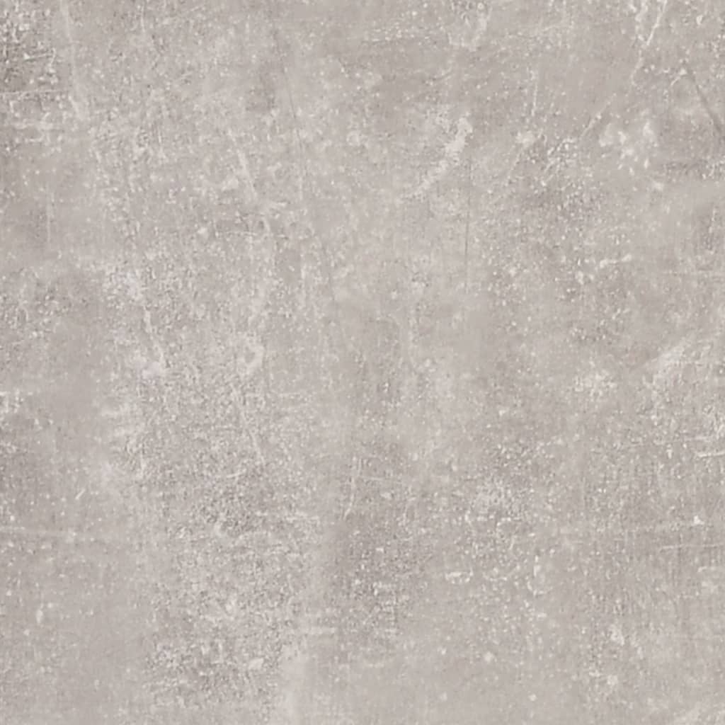 vidaXL TV Cabinet Concrete Grey 120x40.5x35 cm Engineered Wood