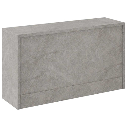 vidaXL Shoe Bench Concrete Grey 80x24x45 cm Engineered Wood
