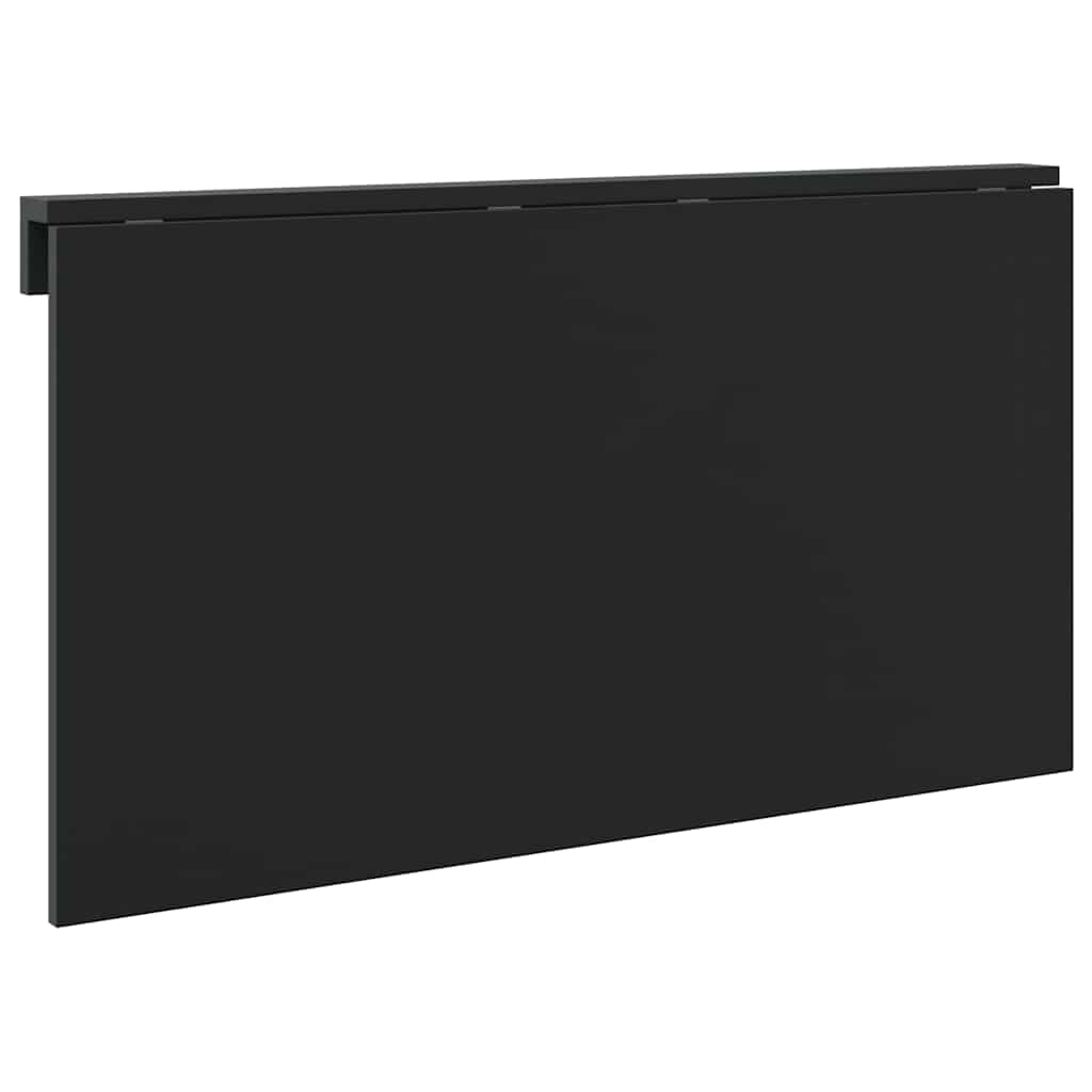 vidaXL Folding Wall Table Black 100x60x56 cm Engineered Wood