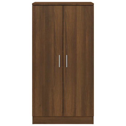 vidaXL Shoe Cabinet Brown Oak 55x35x108 cm Engineered Wood