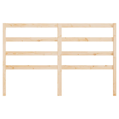 vidaXL Bed Headboard 141x4x100 cm Solid Wood Pine