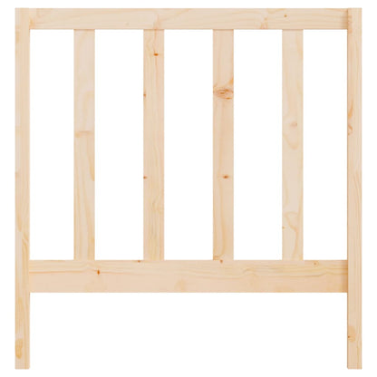 vidaXL Bed Headboard 81x4x100 cm Solid Wood Pine