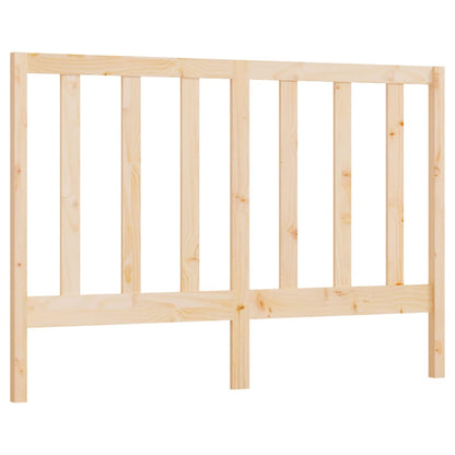 vidaXL Bed Headboard 141x4x100 cm Solid Wood Pine