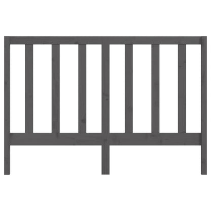 vidaXL Bed Headboard | Grey | Solid pine wood | 166x4x100 cm | Great Design