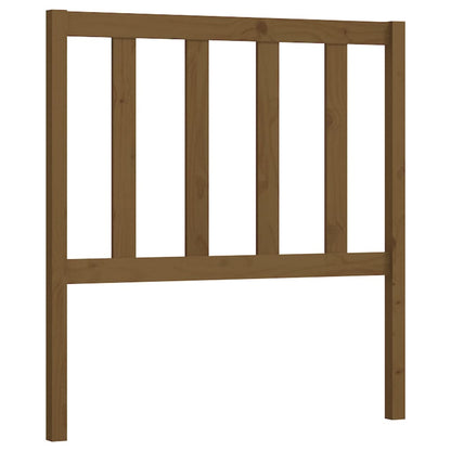 vidaXL Bed Headboard Honey Brown 96x4x100 cm Solid Wood Pine