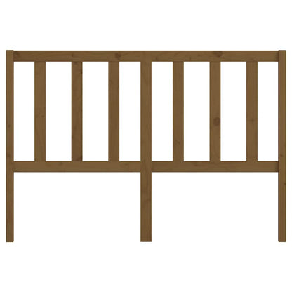 vidaXL Bed Headboard Honey Brown 141x4x100 cm Solid Wood Pine