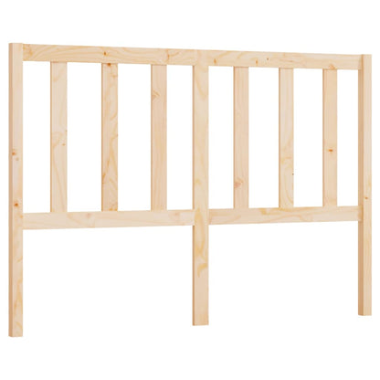 vidaXL Bed Headboard 146x4x100 cm Solid Wood Pine