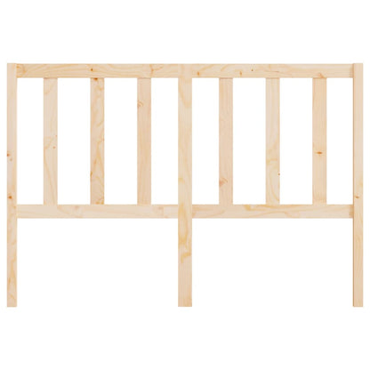 vidaXL Bed Headboard 146x4x100 cm Solid Wood Pine