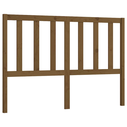 vidaXL Bed Headboard Honey Brown 146x4x100 cm Solid Wood Pine