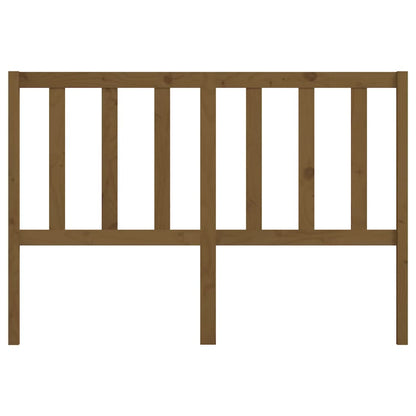 vidaXL Bed Headboard Honey Brown 146x4x100 cm Solid Wood Pine