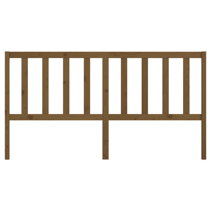 vidaXL Bed Headboard Honey Brown 186x4x100 cm Solid Wood Pine