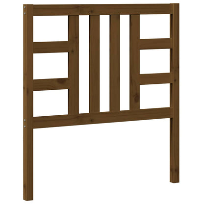 vidaXL Bed Headboard Honey Brown 96x4x100 cm Solid Wood Pine