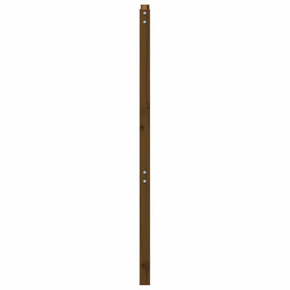 vidaXL Bed Headboard | Honey brown | Solid pinewood | 96x4x100 cm | Tough