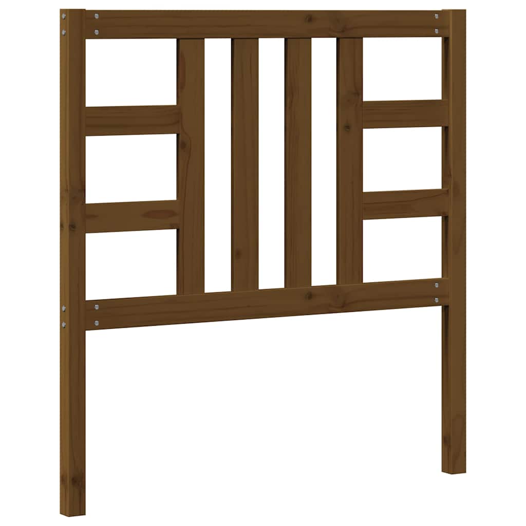 vidaXL Bed Headboard Honey Brown 96x4x100 cm Solid Wood Pine