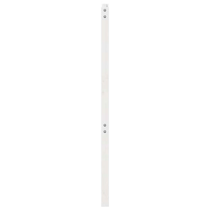 vidaXL Bed Headboard White 106x4x100 cm Solid Wood Pine