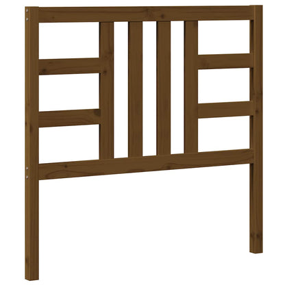 vidaXL Bed Headboard | Honey brown | Solid pine wood | Medium | Durable