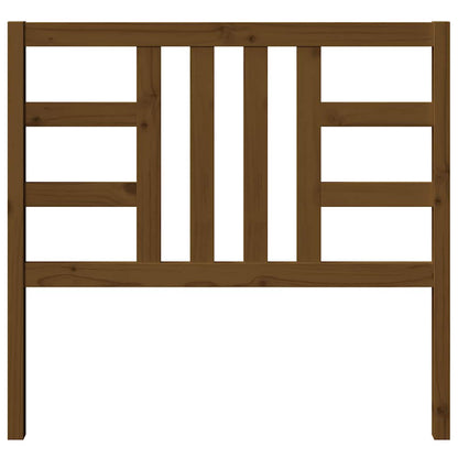vidaXL Bed Headboard | Honey brown | Solid pine wood | Medium | Durable