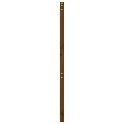 vidaXL Bed Headboard | Honey brown | Solid pine wood | Medium | Durable