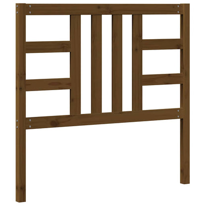 vidaXL Bed Headboard | Honey brown | Solid pine wood | Medium | Durable