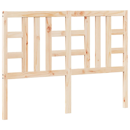 vidaXL Bed Headboard 141x4x100 cm Solid Wood Pine