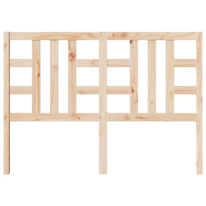 vidaXL Bed Headboard 141x4x100 cm Solid Wood Pine