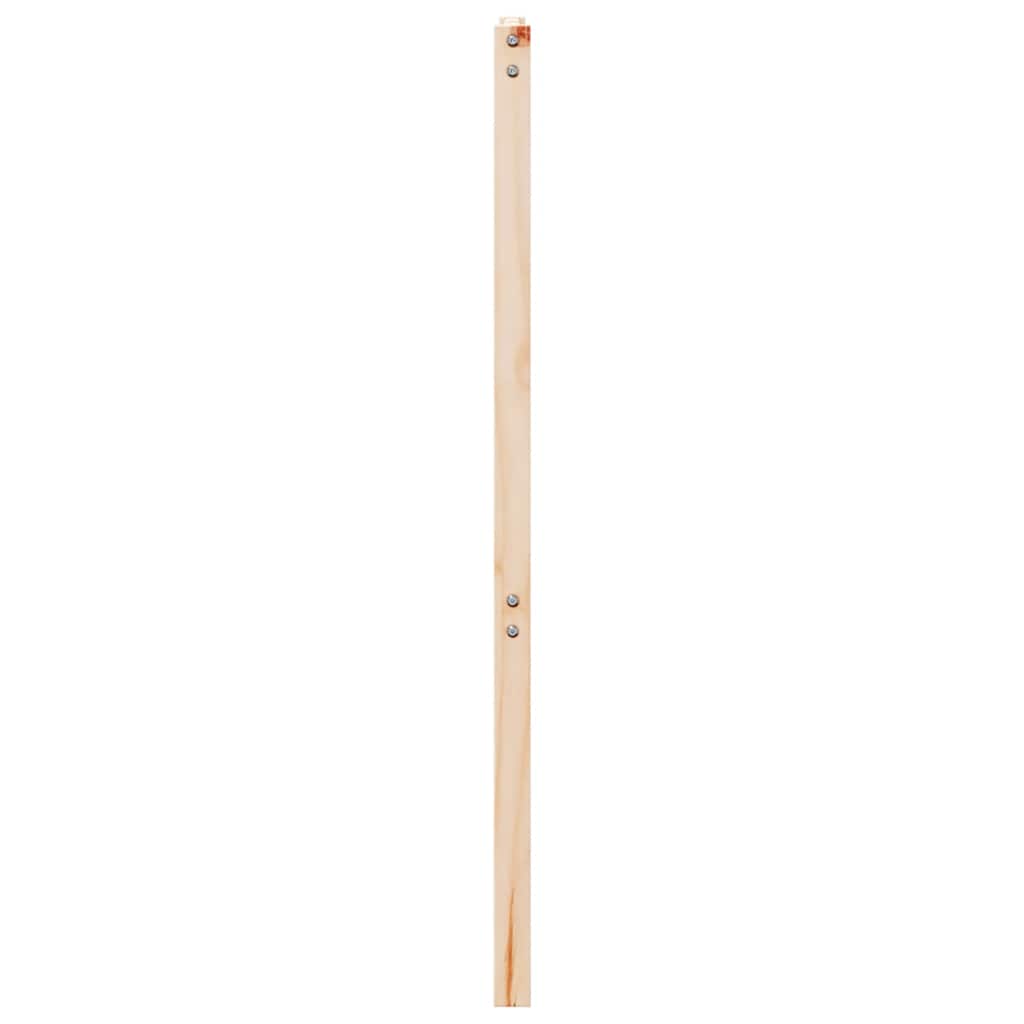 vidaXL Bed Headboard 141x4x100 cm Solid Wood Pine
