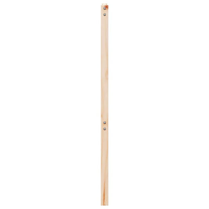 vidaXL Bed Headboard 141x4x100 cm Solid Wood Pine