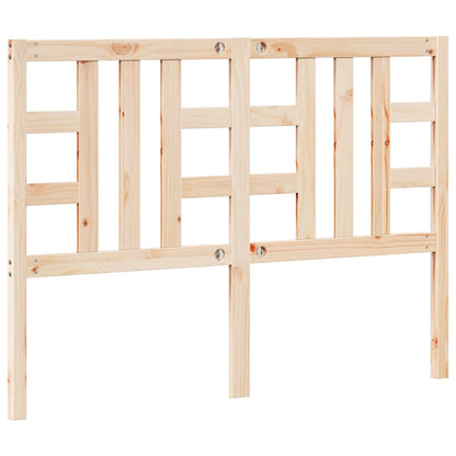vidaXL Bed Headboard 141x4x100 cm Solid Wood Pine