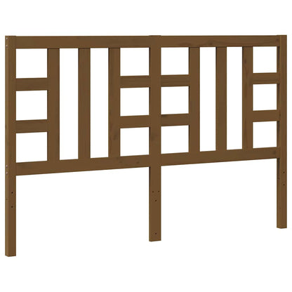 vidaXL Bed Headboard Honey Brown 146x4x100 cm Solid Wood Pine