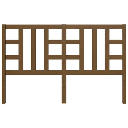 vidaXL Bed Headboard Honey Brown 146x4x100 cm Solid Wood Pine