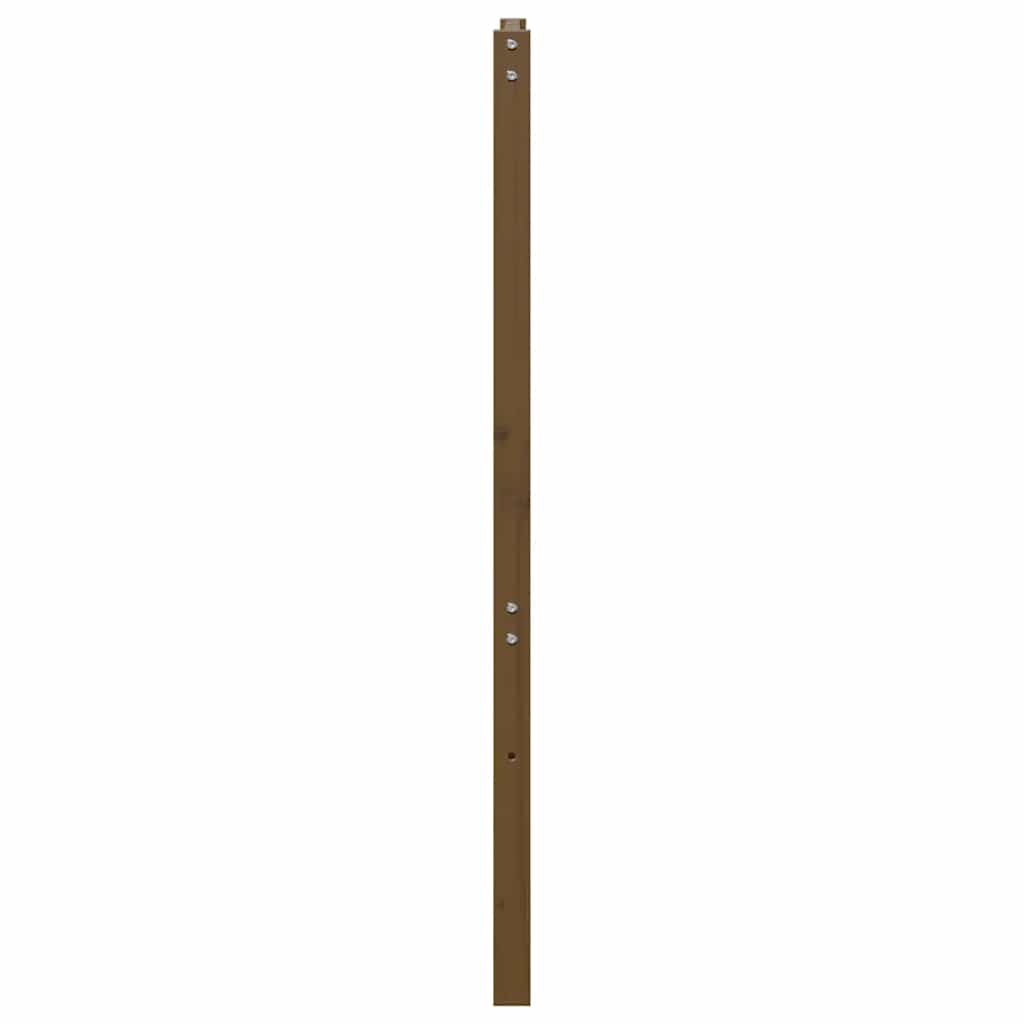 vidaXL Bed Headboard Honey Brown 146x4x100 cm Solid Wood Pine