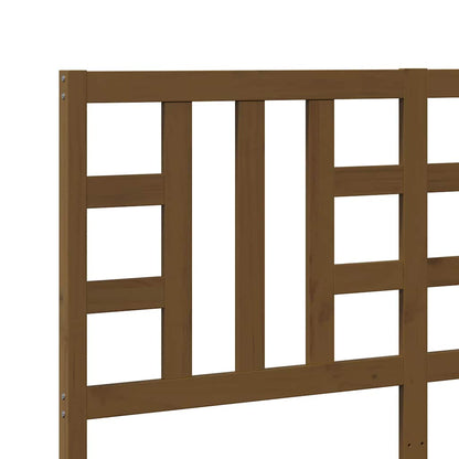 vidaXL Bed Headboard Honey Brown 146x4x100 cm Solid Wood Pine