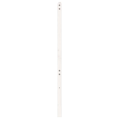 vidaXL Bed Headboard White 156x4x100 cm Solid Wood Pine