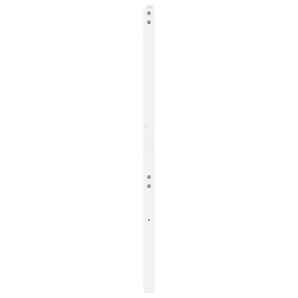 vidaXL Bed Headboard White 156x4x100 cm Solid Wood Pine