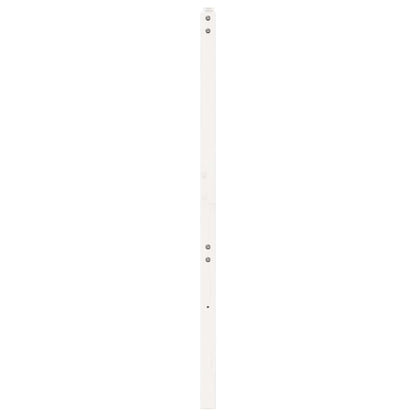 vidaXL Bed Headboard White 156x4x100 cm Solid Wood Pine