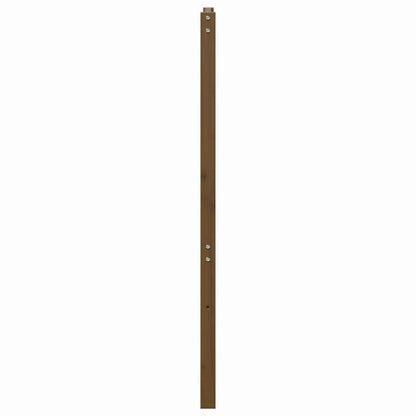 vidaXL Bed Headboard Honey Brown 156x4x100 cm Solid Wood Pine