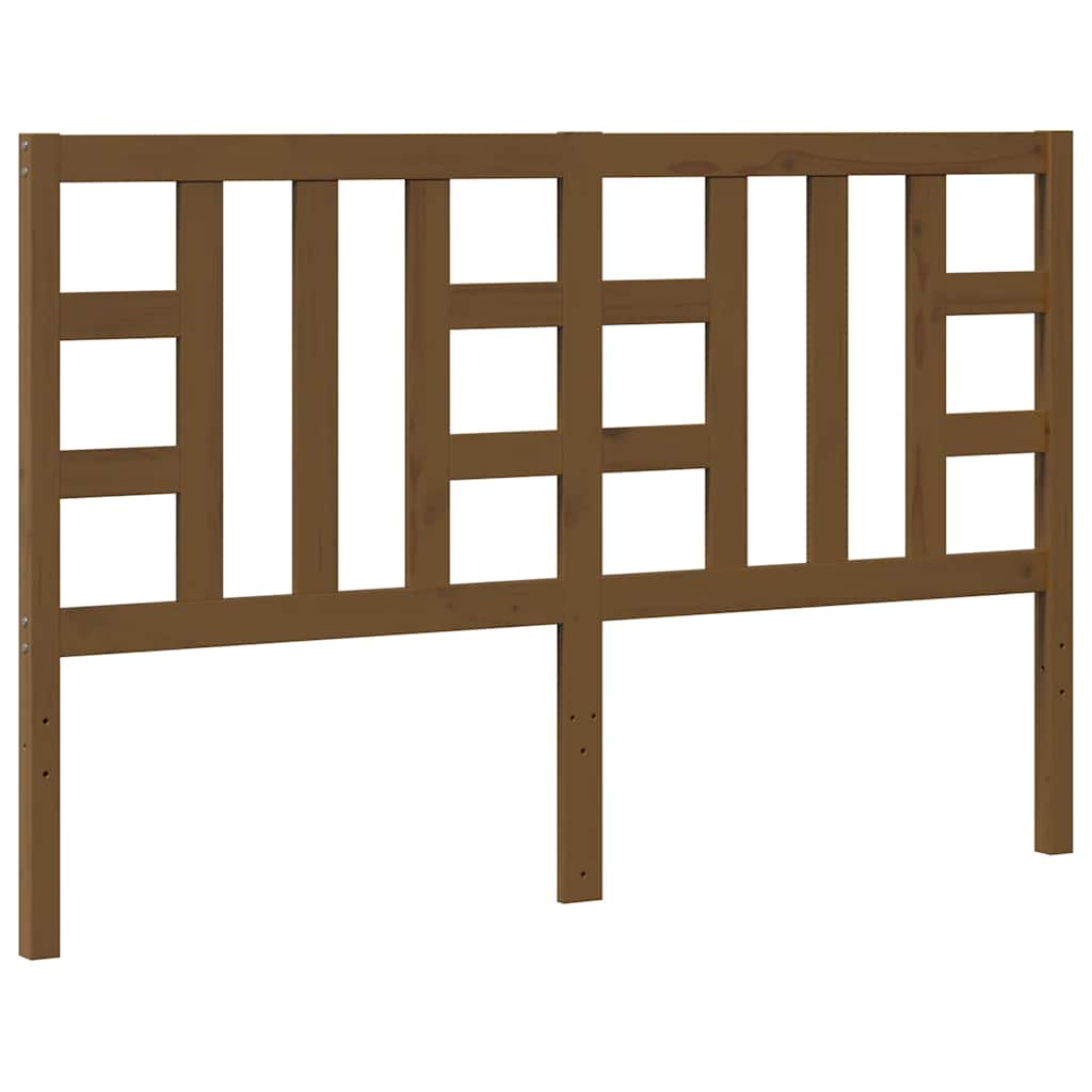 vidaXL Bed Headboard Honey Brown 166x4x100 cm Solid Wood Pine