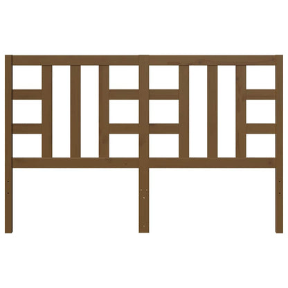 vidaXL Bed Headboard Honey Brown 166x4x100 cm Solid Wood Pine