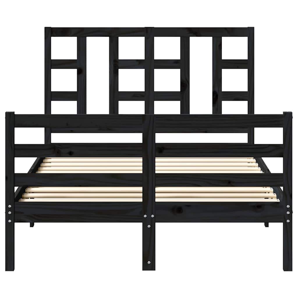 vidaXL Bed Headboard Honey Brown 206x4x100 cm Solid Wood Pine