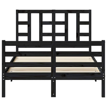 vidaXL Bed Headboard Honey Brown 206x4x100 cm Solid Wood Pine