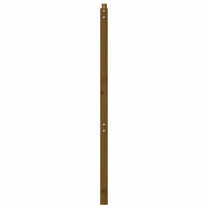 vidaXL Bed Headboard Honey Brown 206x4x100 cm Solid Wood Pine